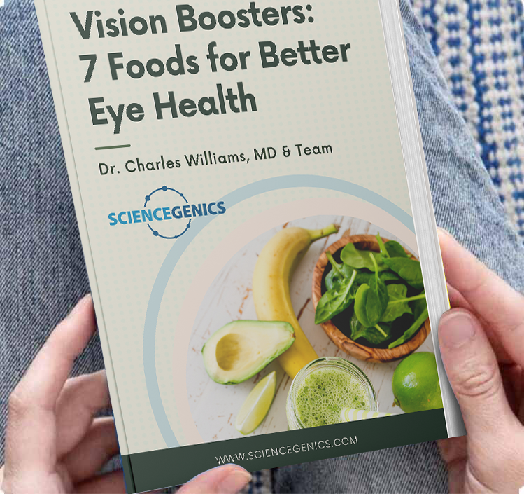 Vision Boosters: 7 Foods for Better Eye Health — free digital bonus with IGENICS