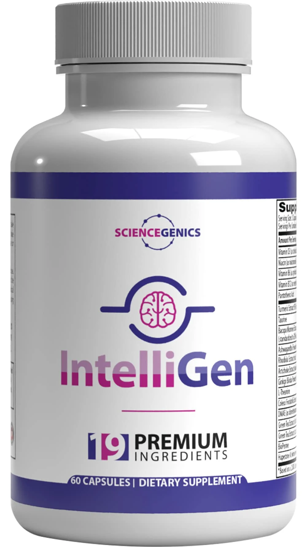 IntelliGen free cognitive support supplement — bonus with IGENICS